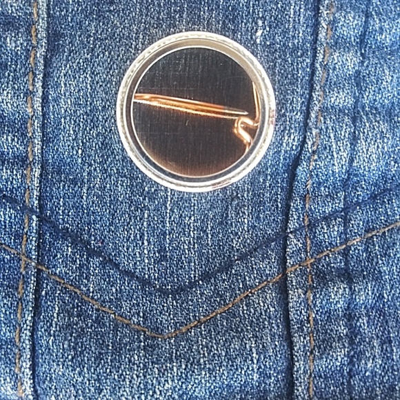 Capricorn Zodiac Pinback buttons - Picture 2 of 2